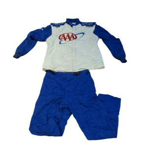 Impact Racing Driver's Racing Suit AAA Sponsor 2-Piece Mens Size Large